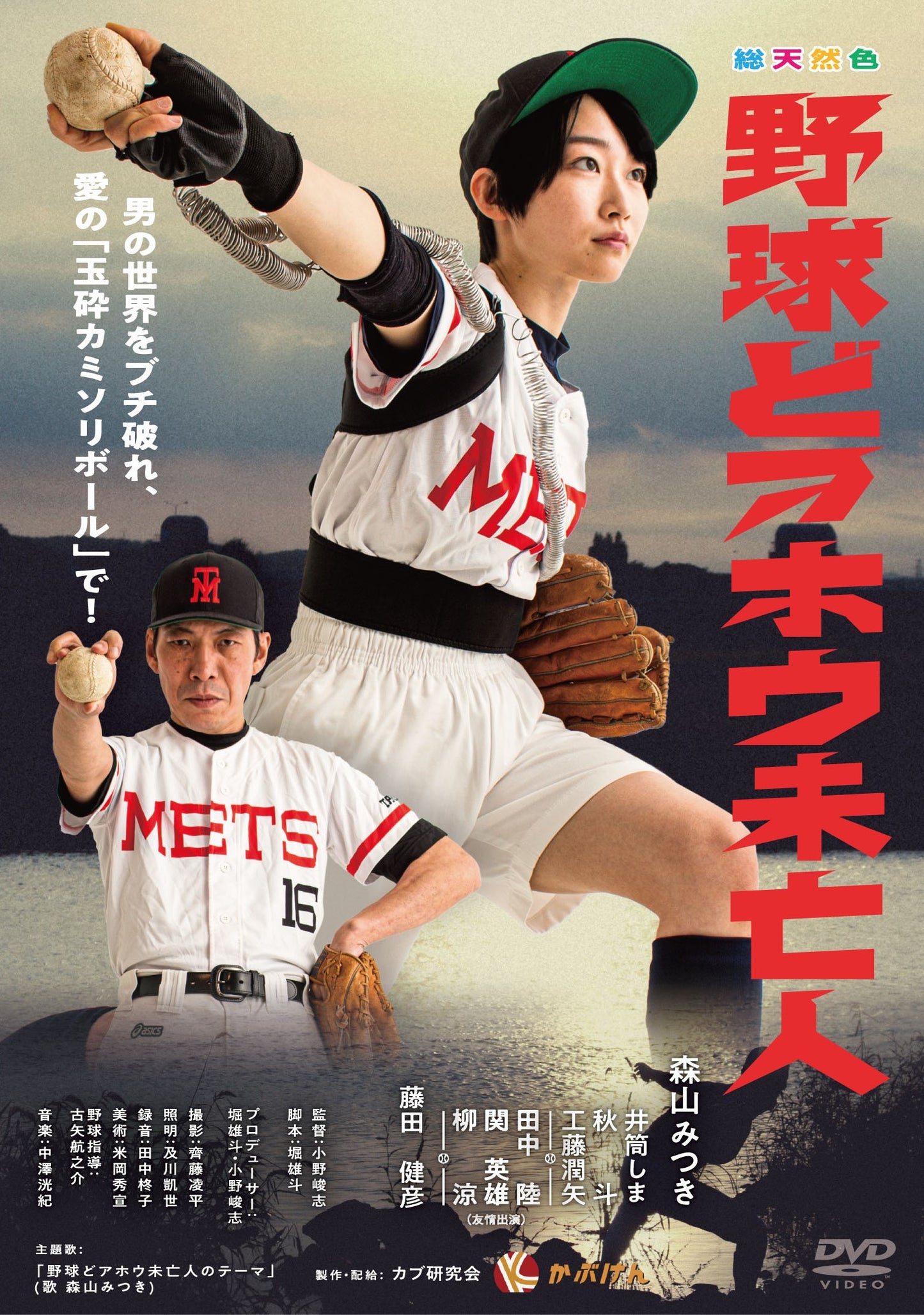 映画『野球どアホウ未亡人』DVD