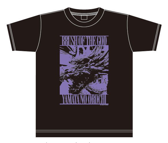 映画『カミノフデ ～怪獣たちのいる島～』Tシャツ（黒）